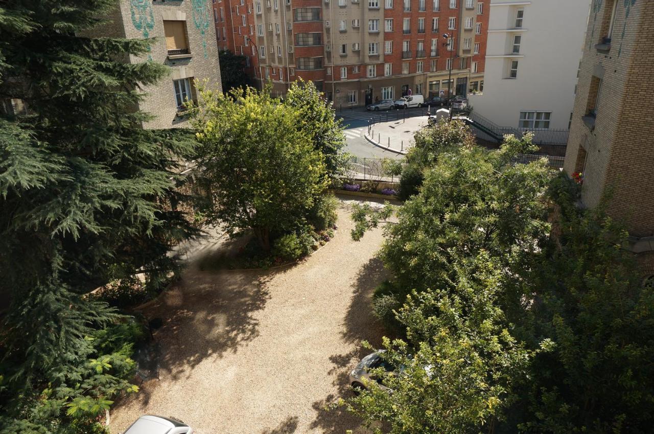 Luxueux Appartement Sur Jardin Paris Luaran gambar